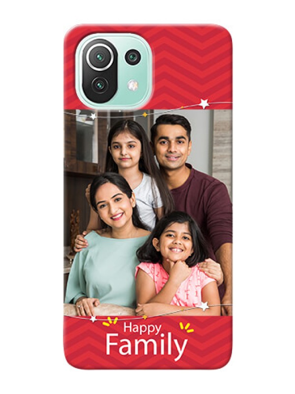 Custom Mi 11 Lite NE 5G customized phone cases: Happy Family Design