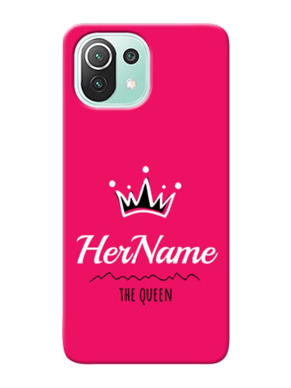 Custom Mi 11 Lite NE 5G Queen Phone Case with Name