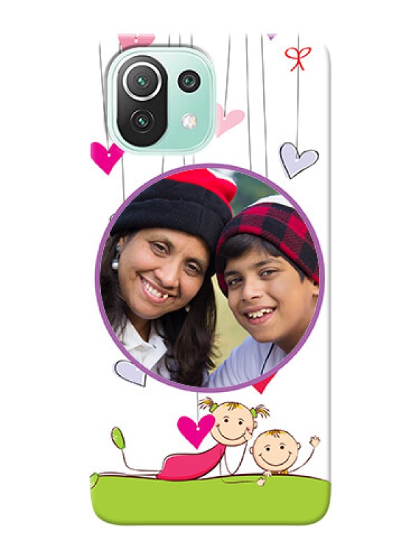 Custom Mi 11 Lite Mobile Cases: Cute Kids Phone Case Design