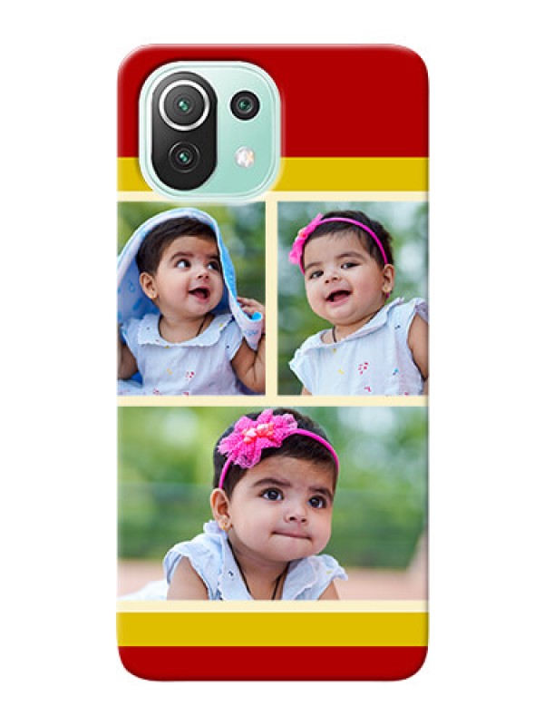 Custom Mi 11 Lite mobile phone cases: Multiple Pic Upload Design