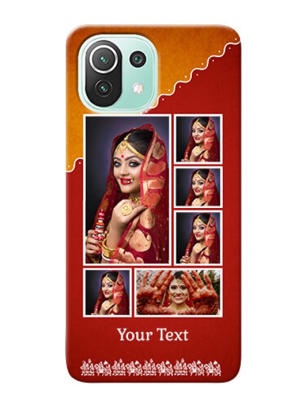 Custom Mi 11 Lite customized phone cases: Wedding Pic Upload Design