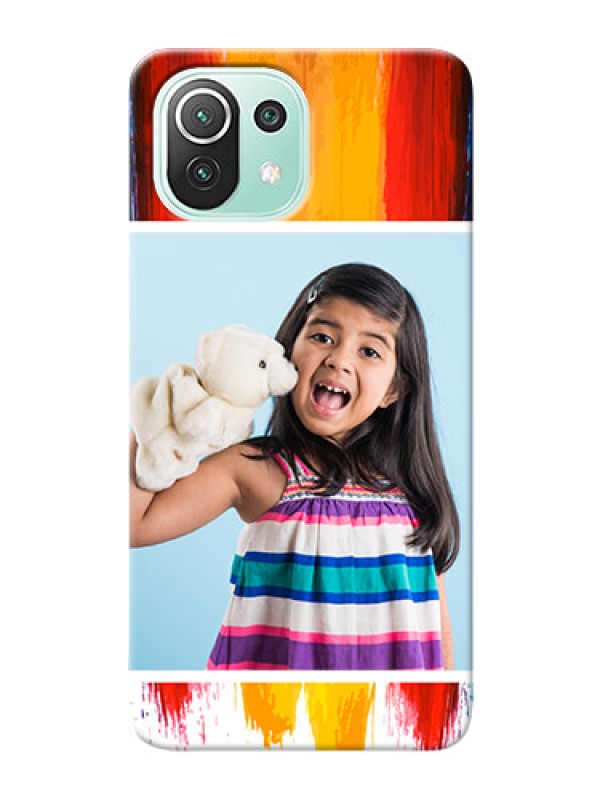 Custom Mi 11 Lite custom phone covers: Multi Color Design