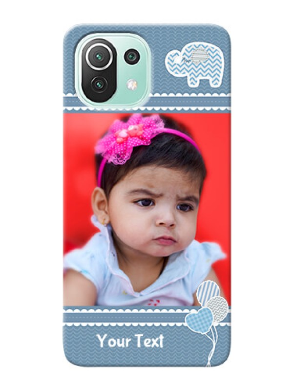 Custom Mi 11 Lite Custom Phone Covers with Kids Pattern Design