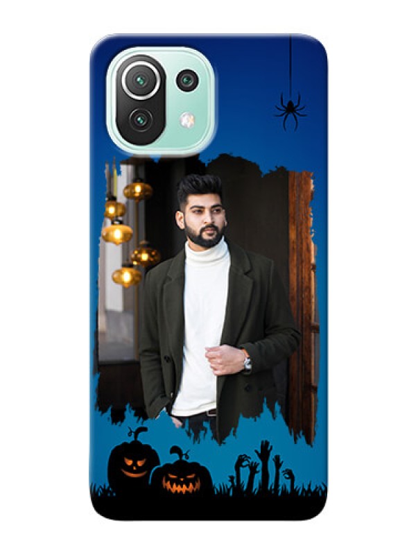 Custom Mi 11 Lite mobile cases online with pro Halloween design 