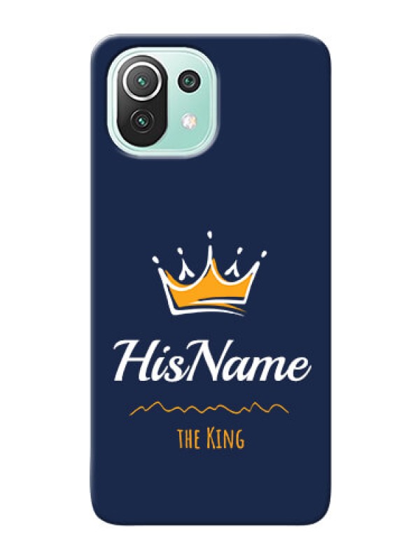Custom Mi 11 Lite King Phone Case with Name