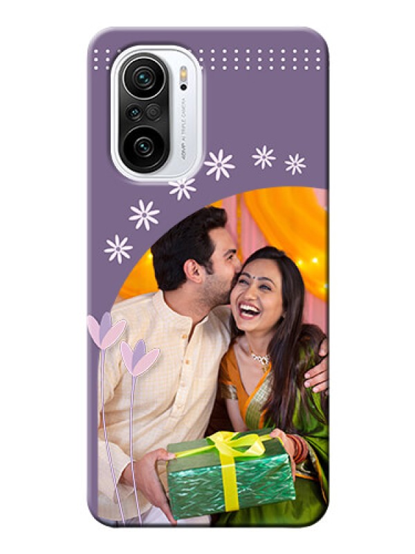Custom Mi 11X 5G Phone covers for girls: lavender flowers design 
