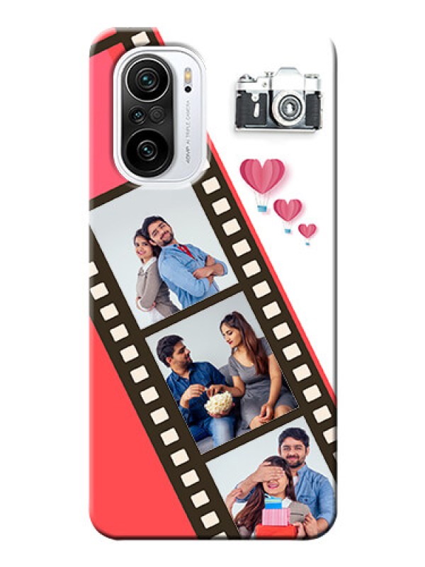 Custom Mi 11X 5G custom phone covers: 3 Image Holder with Film Reel
