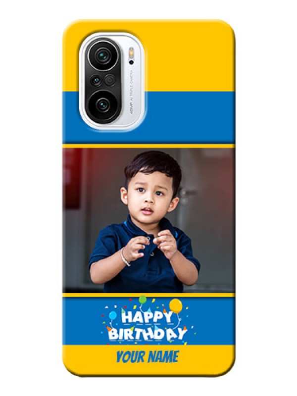 Custom Mi 11X 5G Mobile Back Covers Online: Birthday Wishes Design