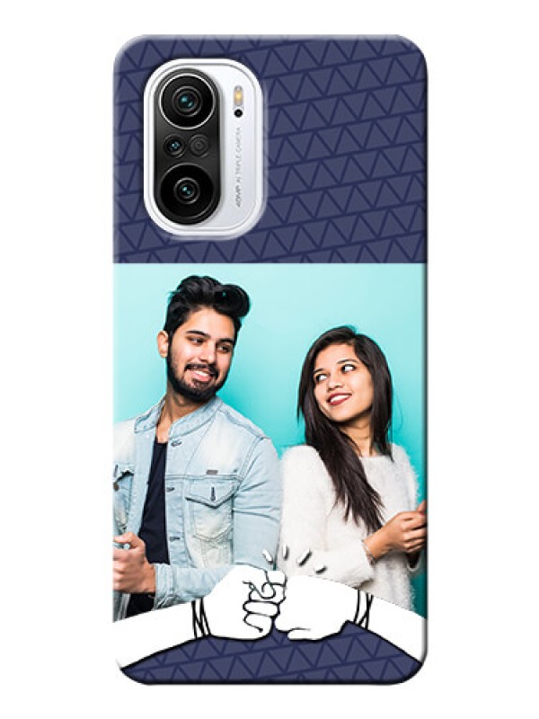 Custom Mi 11X 5G Mobile Covers Online with Best Friends Design 