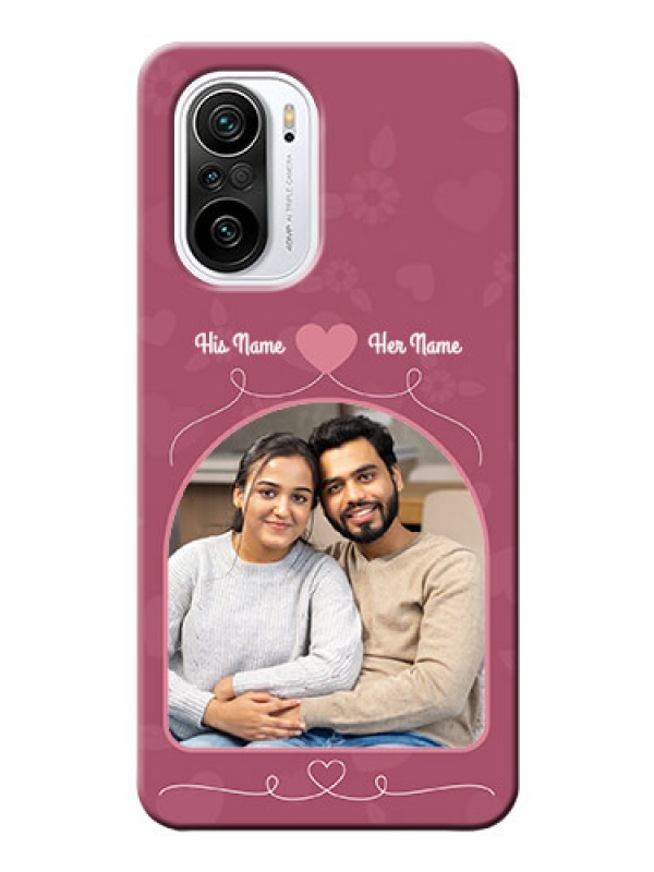 Custom Mi 11X 5G mobile phone covers: Love Floral Design