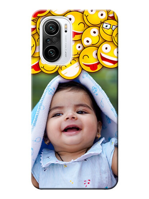 Custom Mi 11X 5G Custom Phone Cases with Smiley Emoji Design