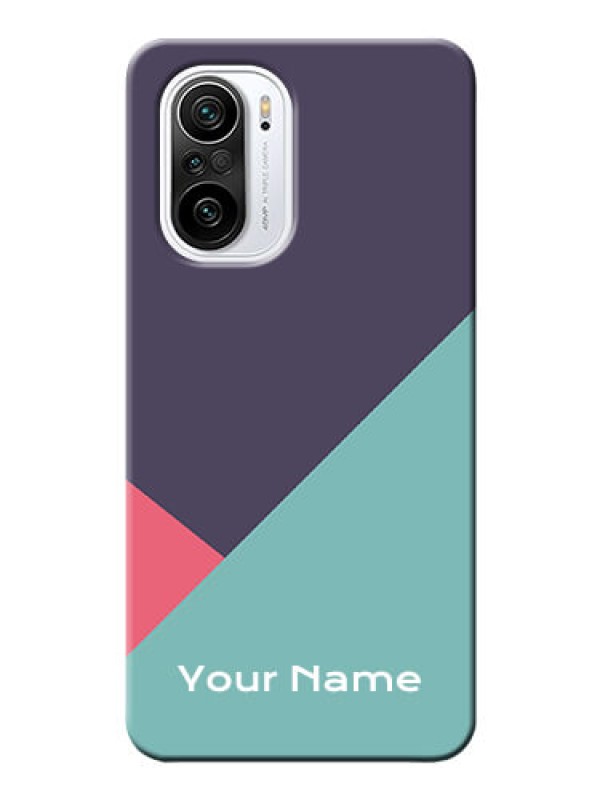 Custom Xiaomi Mi 11X 5G Custom Phone Cases: Tri Color abstract Design