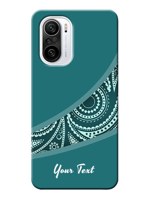 Custom Xiaomi Mi 11X 5G Custom Phone Covers: semi visible floral Design
