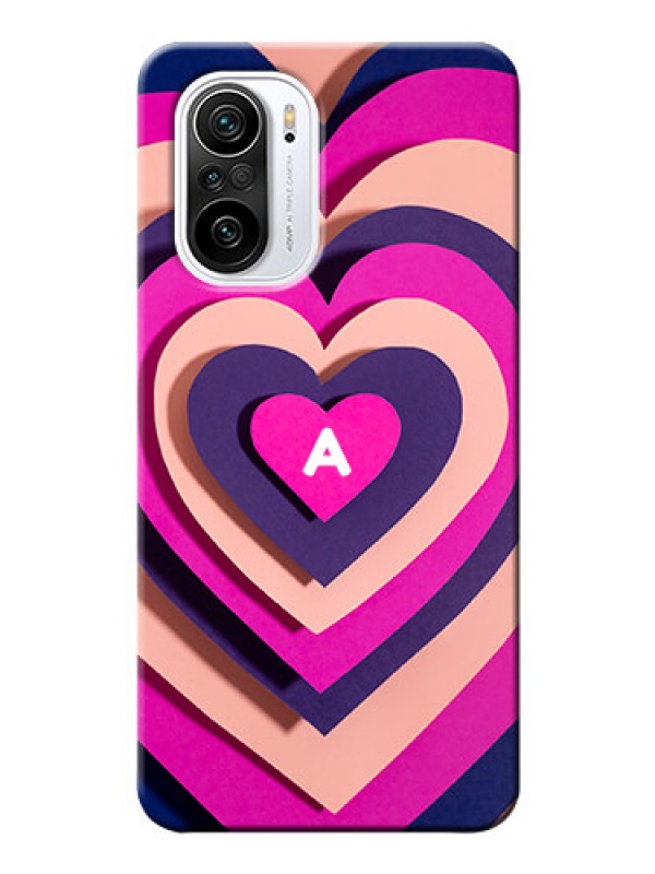 Custom Xiaomi Mi 11X 5G Custom Mobile Case with Cute Heart Pattern Design