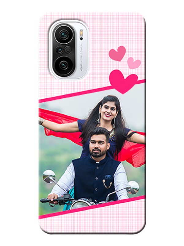Custom Mi 11X Pro 5G Personalised Phone Cases: Love Shape Heart Design