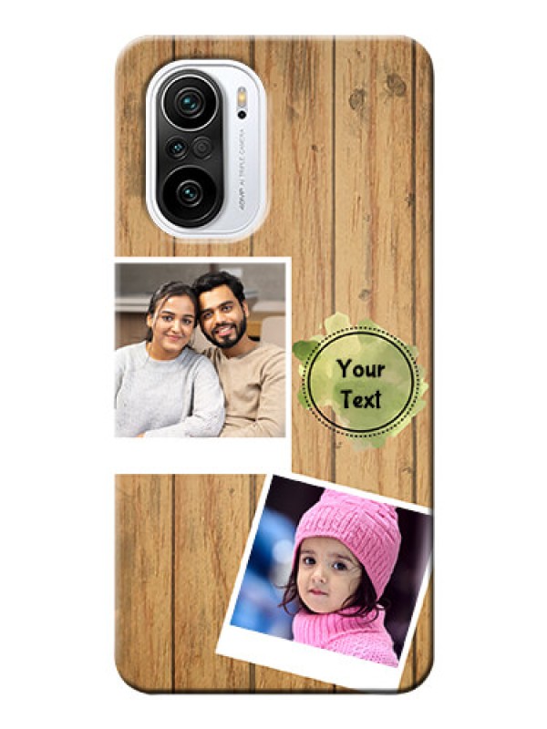 Custom Mi 11X Pro 5G Custom Mobile Phone Covers: Wooden Texture Design