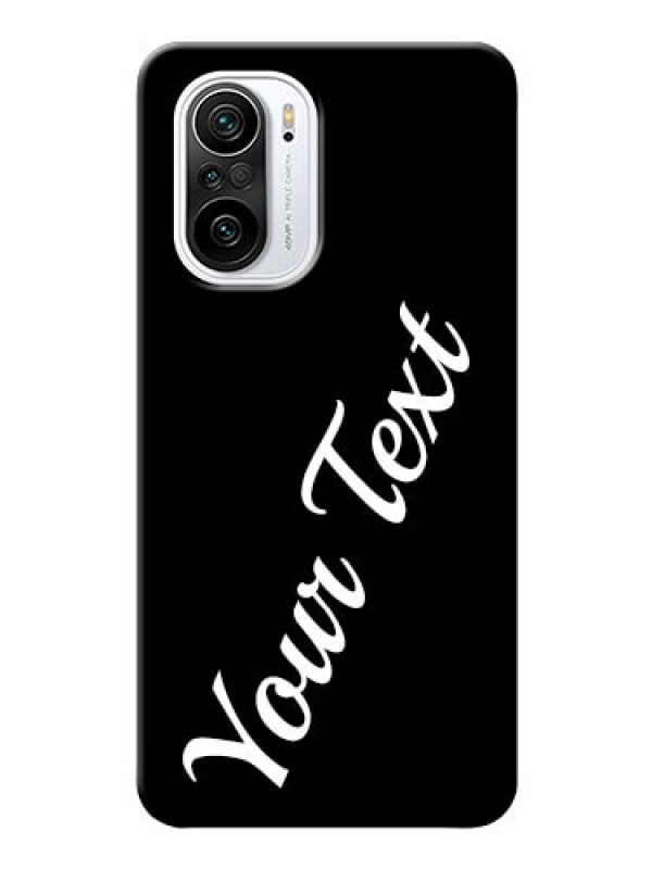 Custom Mi 11X Pro 5G Custom Mobile Cover with Your Name