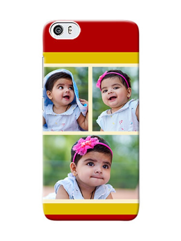 Custom Xiaomi Mi 5 Multiple Picture Upload Mobile Cover Design
