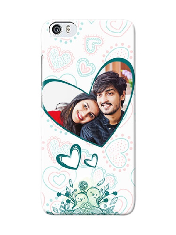 Custom Xiaomi Mi 5 Couples Picture Upload Mobile Case Design