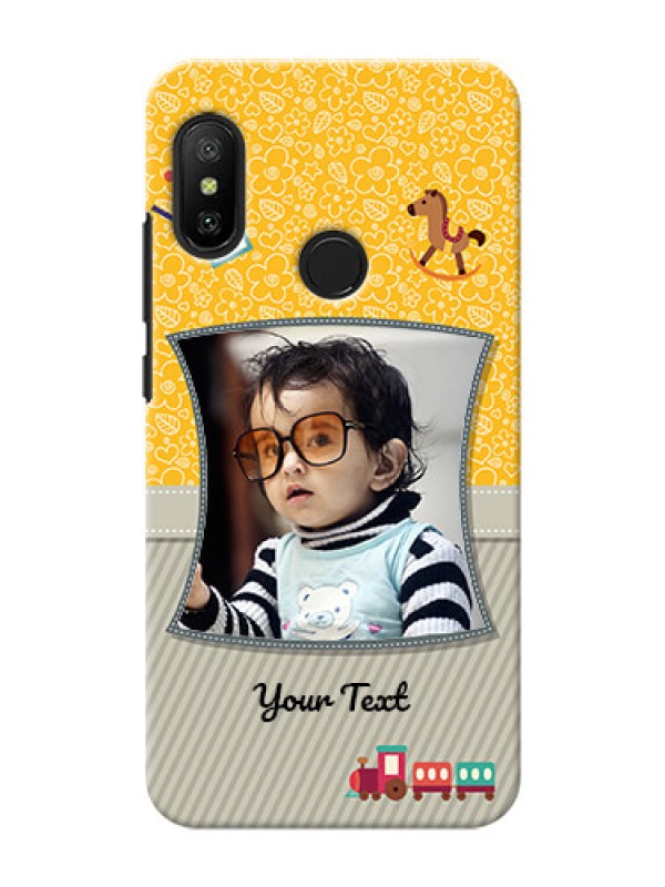 Custom Mi A2 Lite Mobile Cases Online: Baby Picture Upload Design
