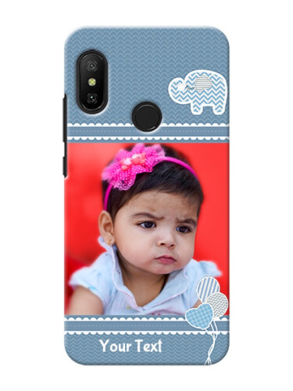 Custom Mi A2 Lite Custom Phone Covers with Kids Pattern Design