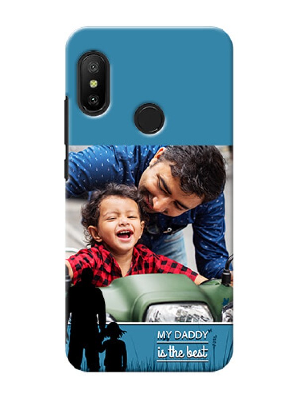 Custom Mi A2 Lite Personalized Mobile Covers: best dad design 