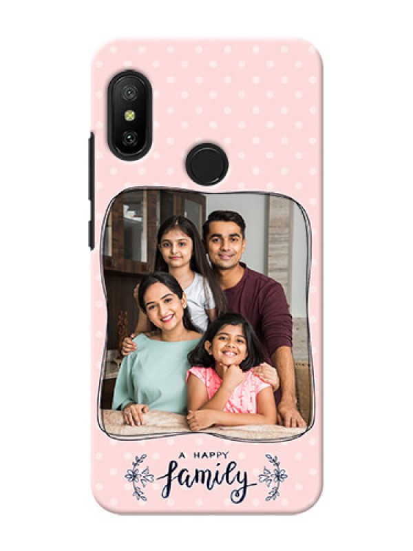Custom Mi A2 Lite Personalized Phone Cases: Family with Dots Design