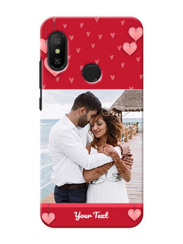Custom Mi A2 Lite Mobile Back Covers: Valentines Day Design