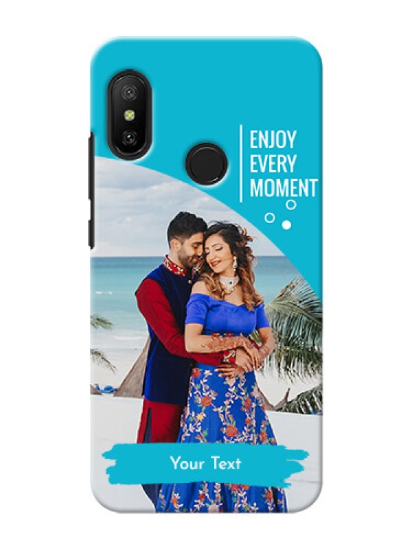 Custom Mi A2 Lite Personalized Phone Covers: Happy Moment Design