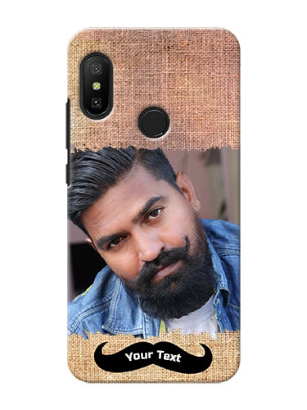 Custom Mi A2 Lite Mobile Back Covers Online with Texture Design