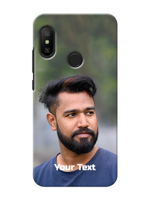 Custom Xiaomi Mi A2 Lite Mobile Cover: Photo with Text