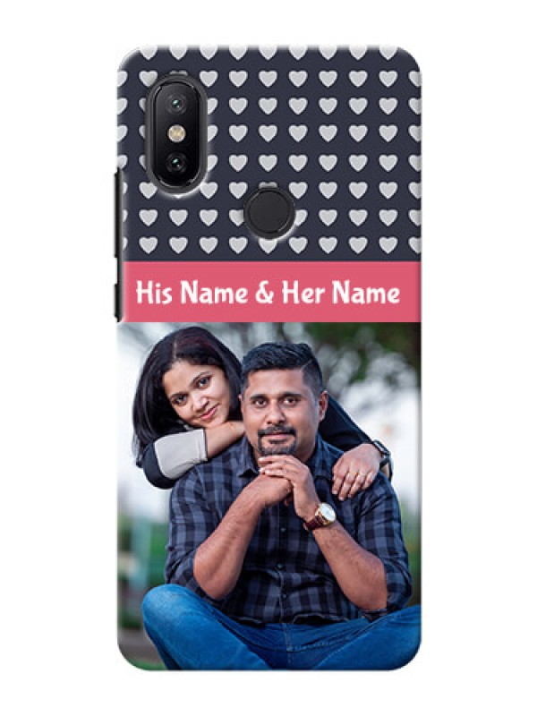 Custom Xiaomi Mi A2 Love Symbols Mobile Cover Design