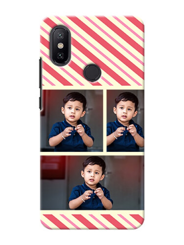 Custom Xiaomi Mi A2 Multiple Picture Upload Mobile Case Design