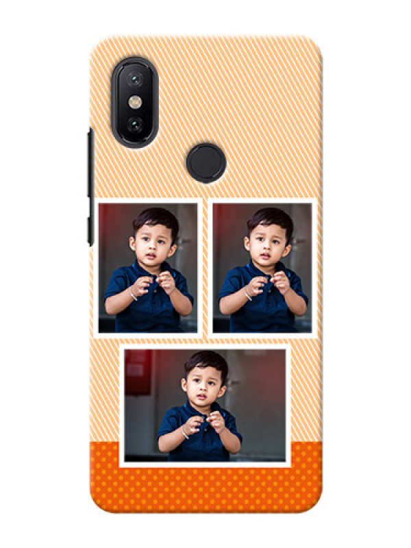 Custom Xiaomi Mi A2 Bulk Photos Upload Mobile Case  Design