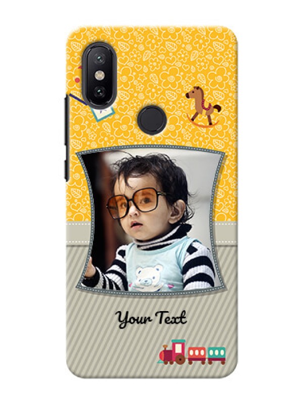 Custom Xiaomi Mi A2 Baby Picture Upload Mobile Cover Design
