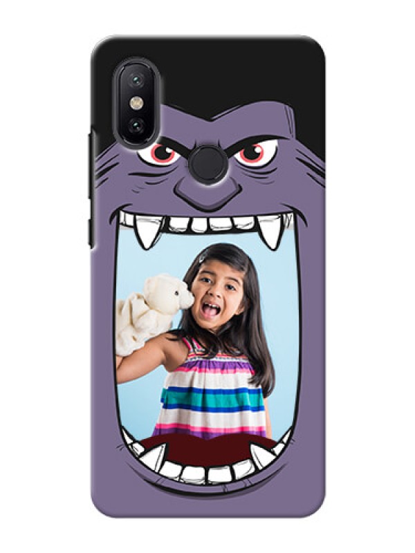 Custom Xiaomi Mi A2 angry monster backcase Design
