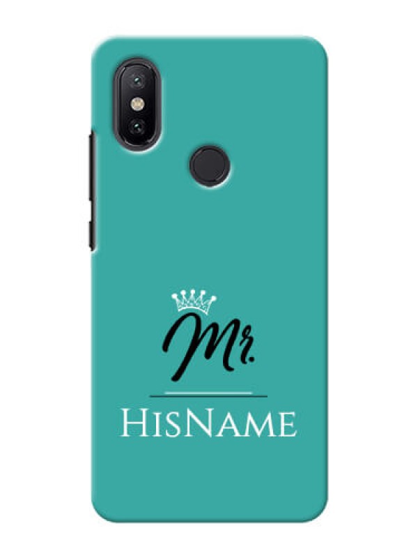 Custom Mi A2 Custom Phone Case Mr with Name