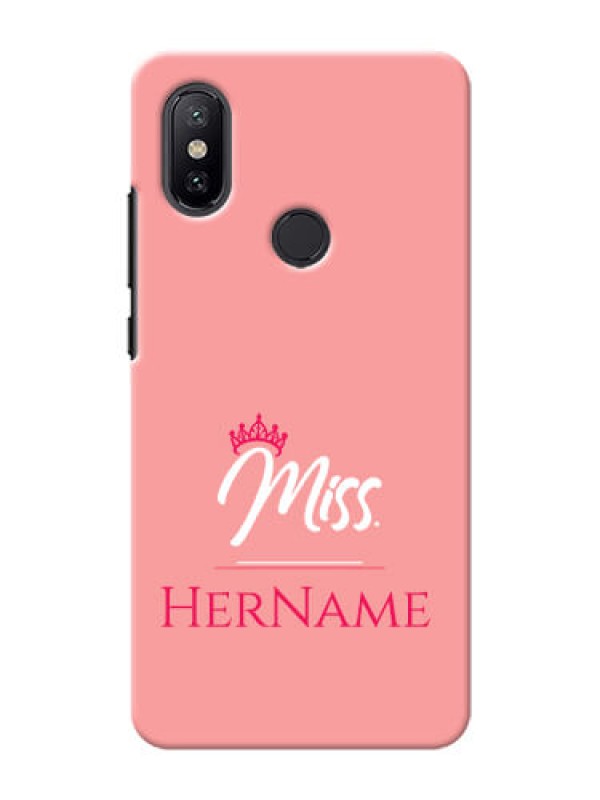 Custom Mi A2 Custom Phone Case Mrs with Name