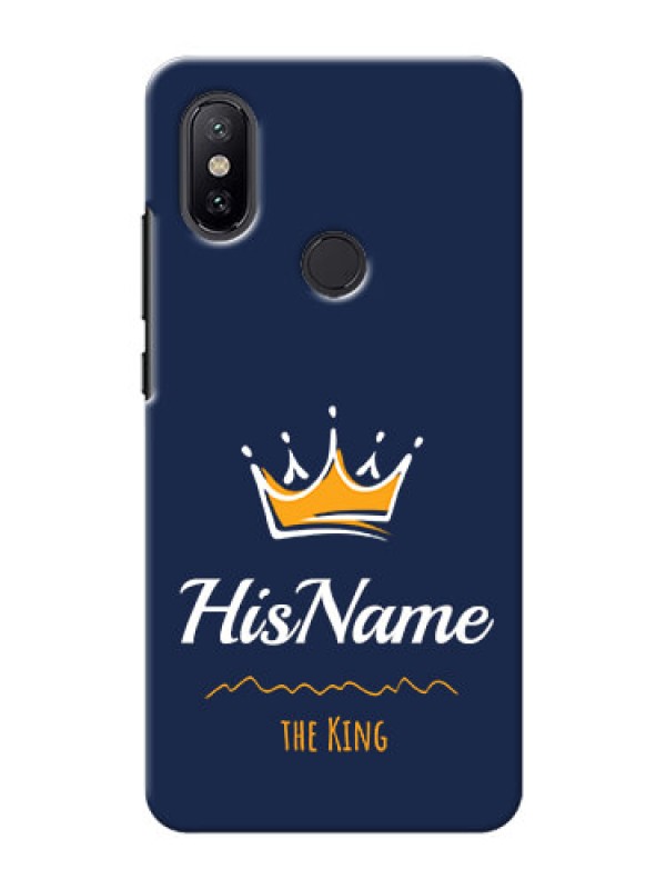 Custom Mi A2 King Phone Case with Name