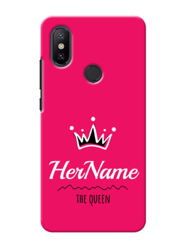 Custom Mi A2 Queen Phone Case with Name