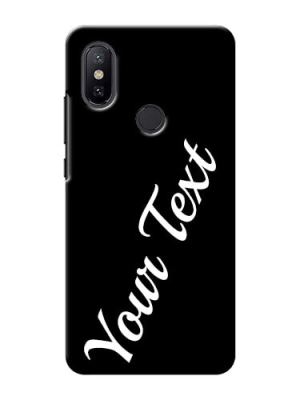 Custom Mi A2 Custom Mobile Cover with Your Name