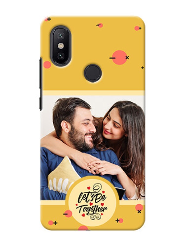 Custom Xiaomi Mi A2 Back Covers: Lets be Together Design