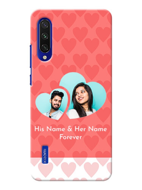 Custom Mi A3 personalized phone covers: Couple Pic Upload Design