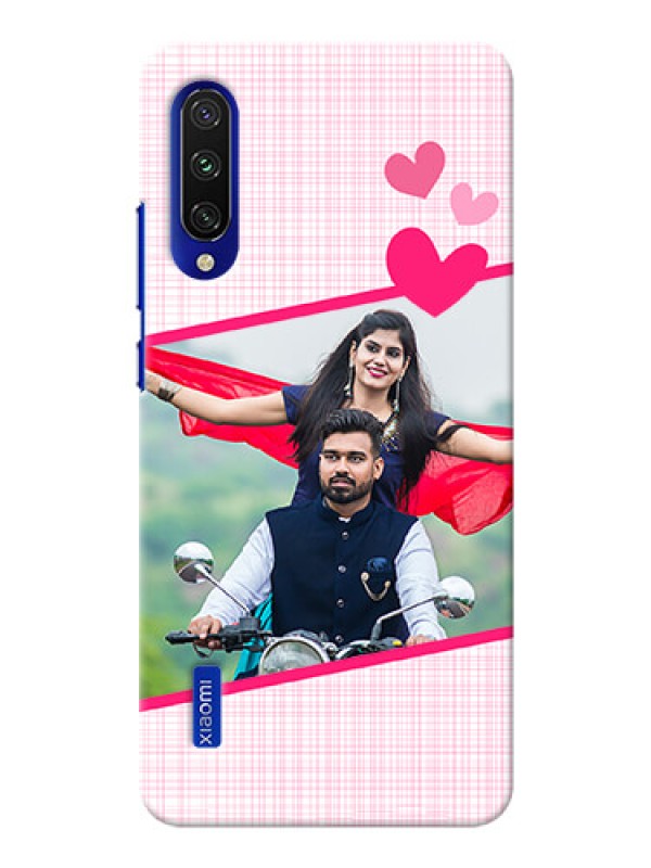Custom Mi A3 Personalised Phone Cases: Love Shape Heart Design