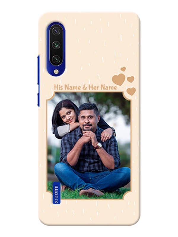 Custom Mi A3 mobile phone cases with confetti love design 