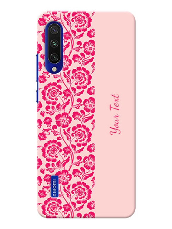 Custom Xiaomi Mi A3 Phone Back Covers: Attractive Floral Pattern Design