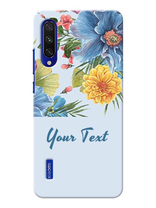 Custom Xiaomi Mi A3 Custom Phone Cases: Stunning Watercolored Flowers Painting Design