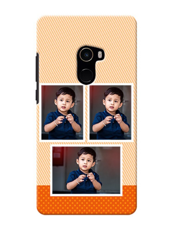Custom Mi MIX 2 Mobile Back Covers: Bulk Photos Upload Design