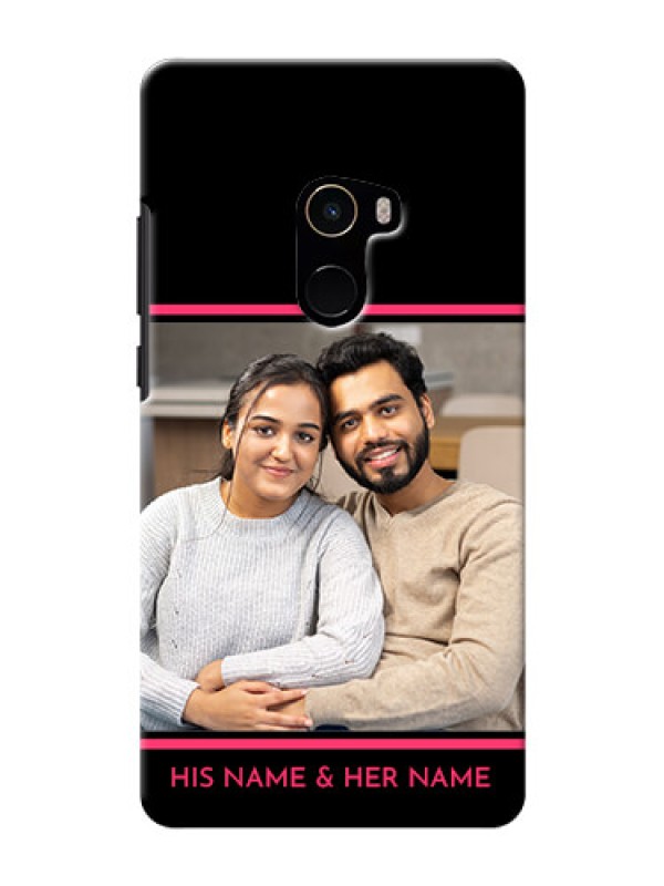 Custom Mi MIX 2 Mobile Covers With Add Text Design