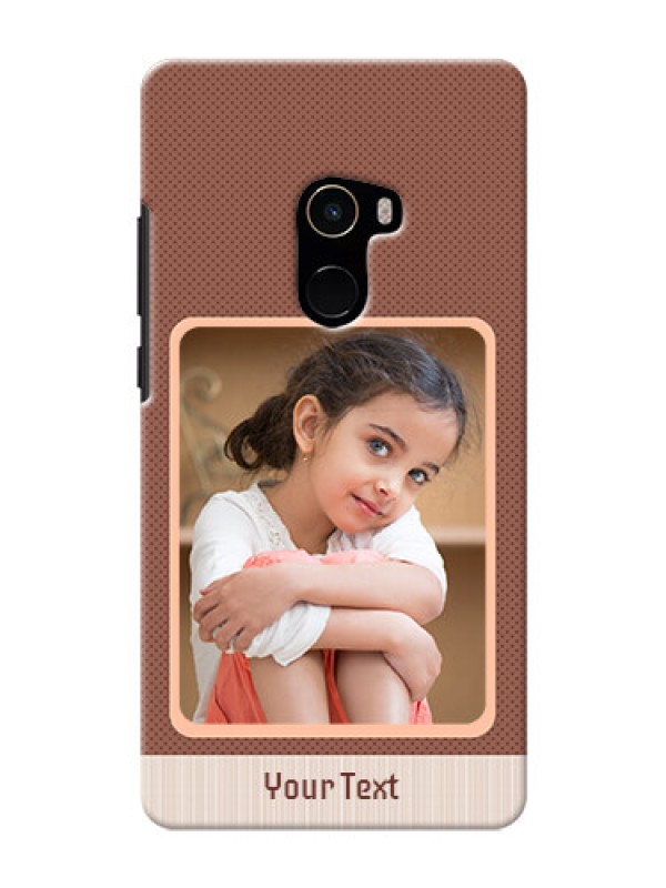 Custom Mi MIX 2 Phone Covers: Simple Pic Upload Design